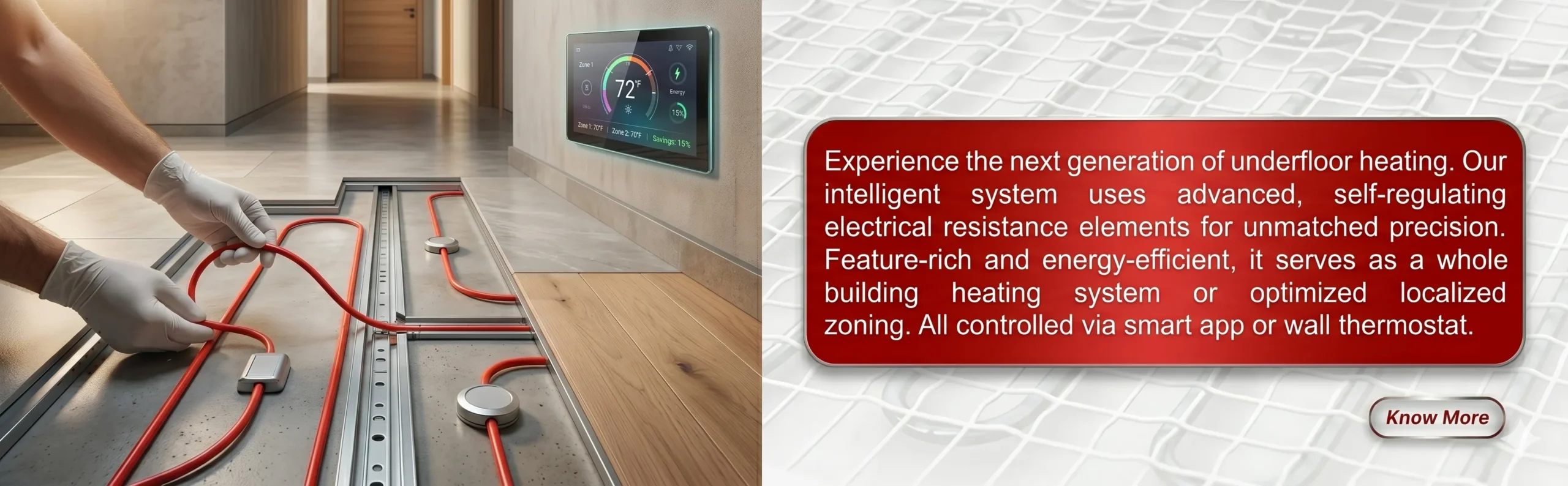 Home 3 under floor heating